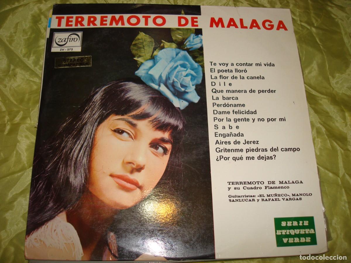 Vinyl records: LA TERREMOTO DE MALAGA Y SU CUADRO FLAMENCO. ZAFIRO, 1970. IMPECABLE(#)