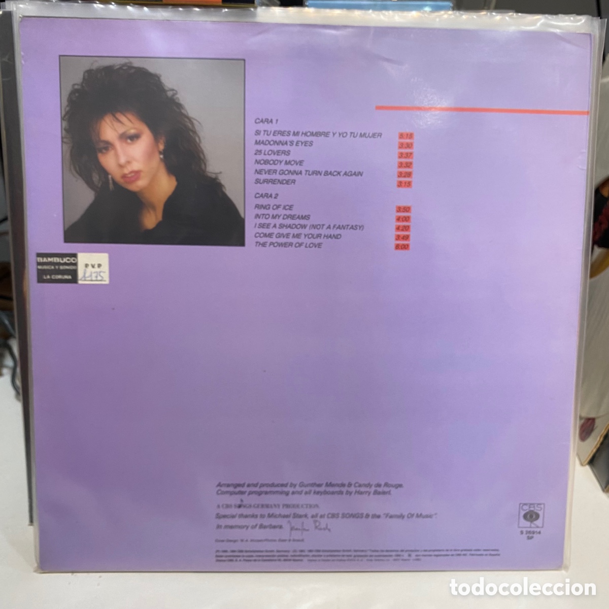 Discos de vinilo: Jennifer Rush - Jennifer Rush (LP, Abum) - Foto 2