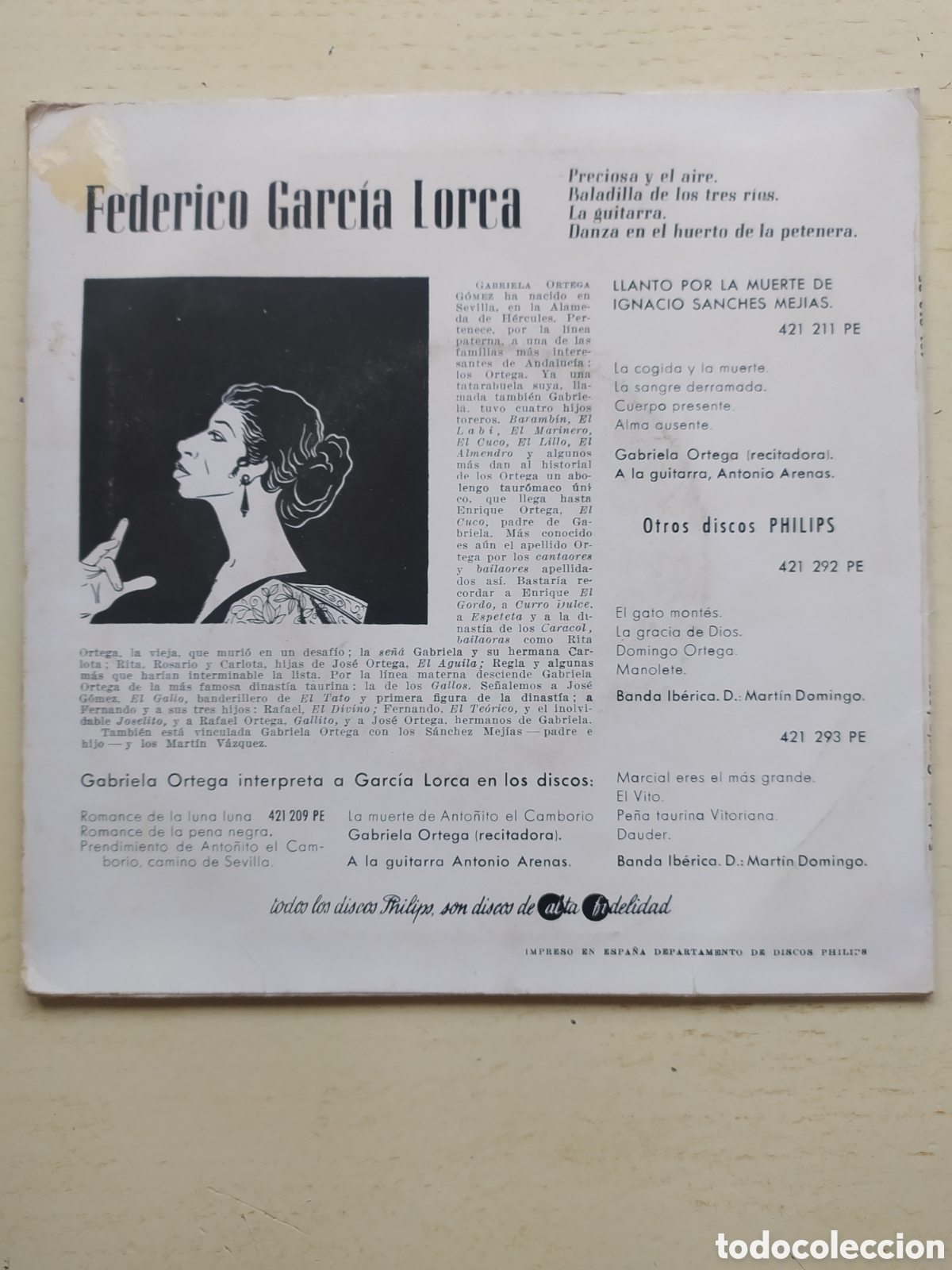 Discos de vinilo: EP Gabriela Ortega - Foto 2
