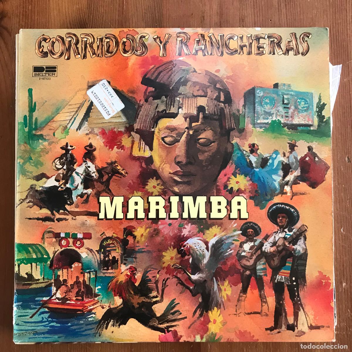 Discos de vinilo: MARIMBA - CORRIDOS Y RANCHERAS - LP BELTER 1981 - Foto 1