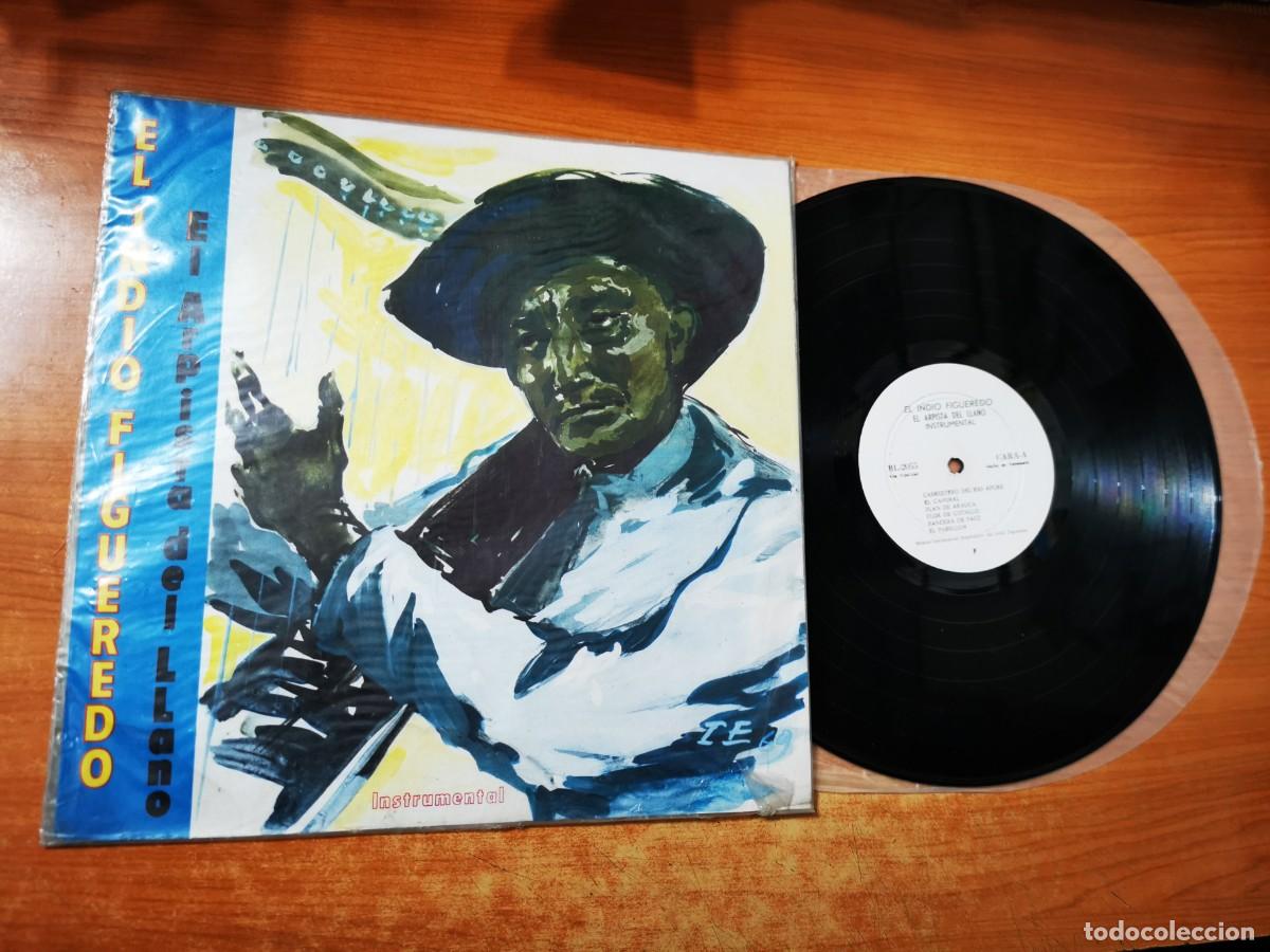 Disques de vinyle: EL INDIO FIGUEREDO El arpista del llano LP VINILO DEL A&Ntilde;O 1978 MONO VENEZUELA CONTIENE 12 TEMAS