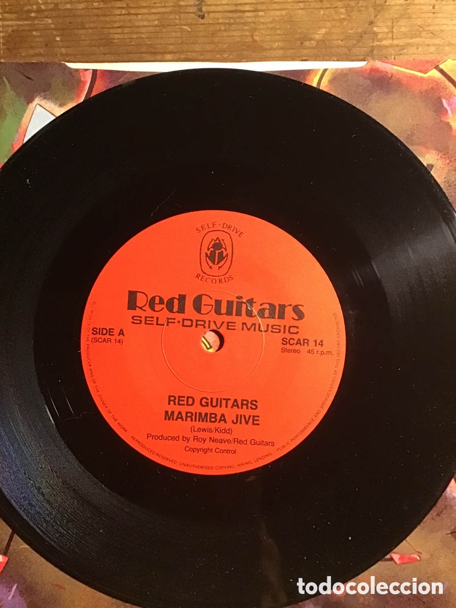 Discos de vinilo: Red Guitars-Marimba Drive - Foto 3
