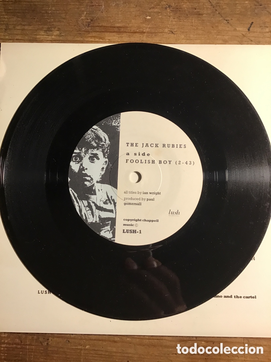 Discos de vinilo: The Jack Rubies. Foolish boy - Foto 3