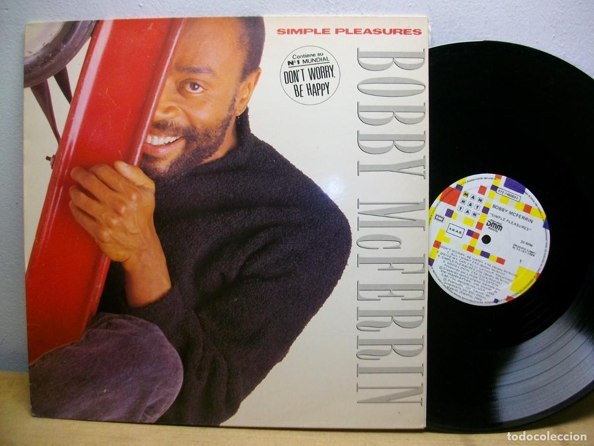 Discos de vinilo: Bobby McFerrin &ndash; Simple Pleasures LP - Foto 1