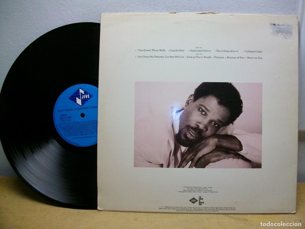 Discos de vinilo: Billy Ocean &ndash; Tear Down These Walls LP - Foto 2