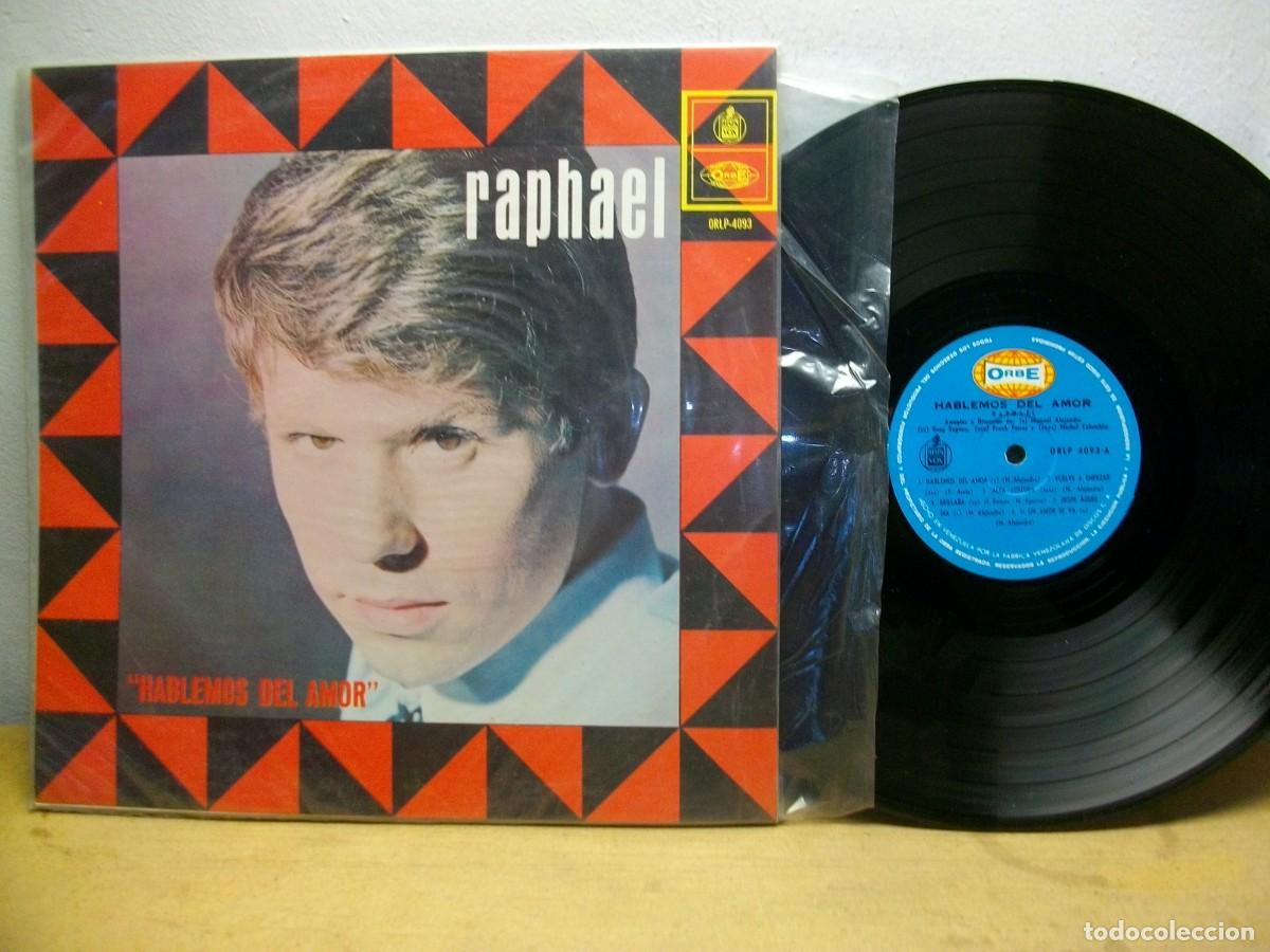Discos de vinilo: Raphael &ndash; Hablemos Del Amor LP 1967 - Foto 1