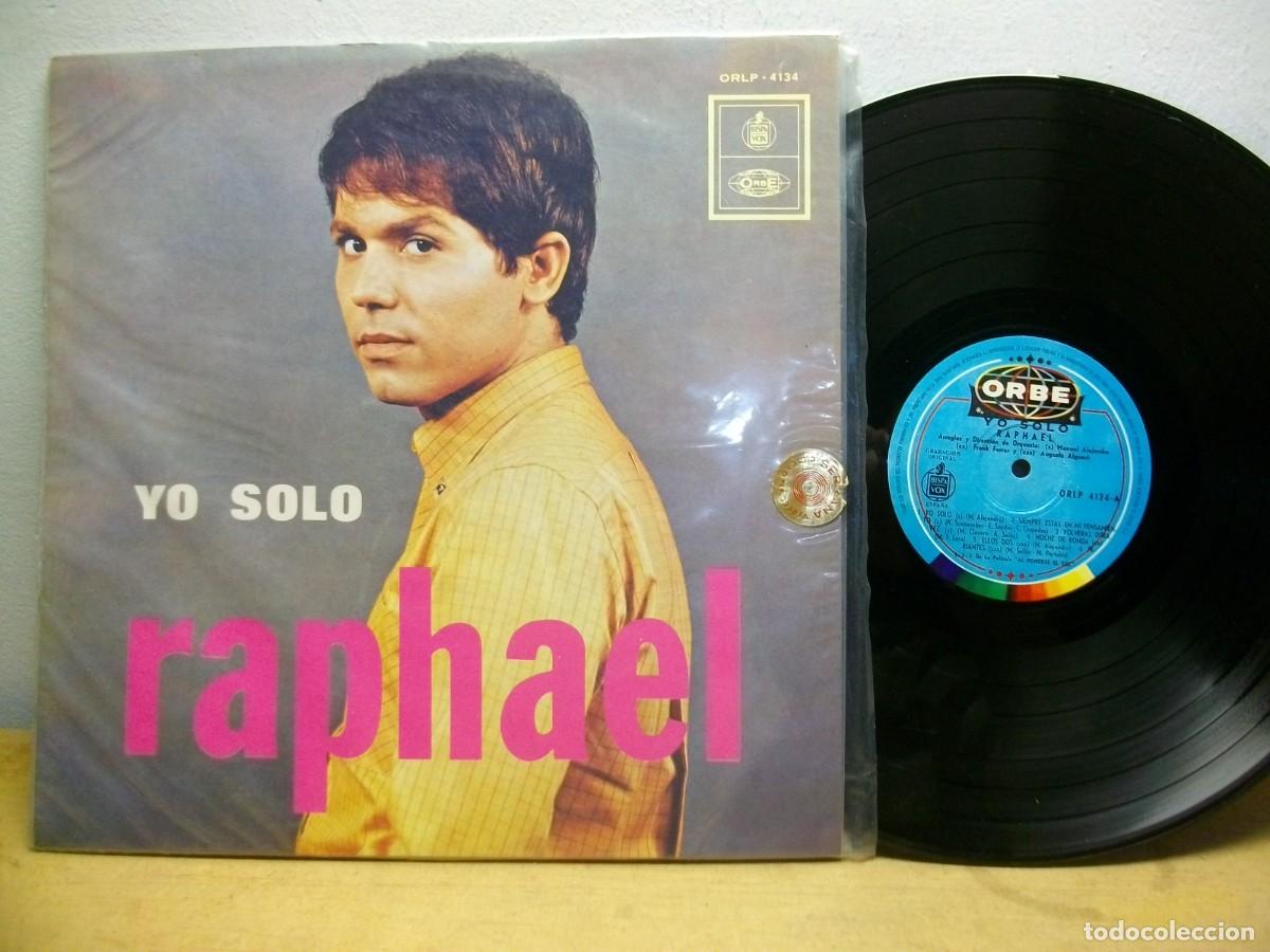 Discos de vinilo: Raphael &ndash; Yo Solo LP - Foto 1