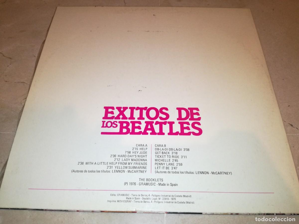 Discos de vinilo: THE BOOKLETS-EXITOS DE LOS BEATLES-ORIGINAL 1976 - Foto 2