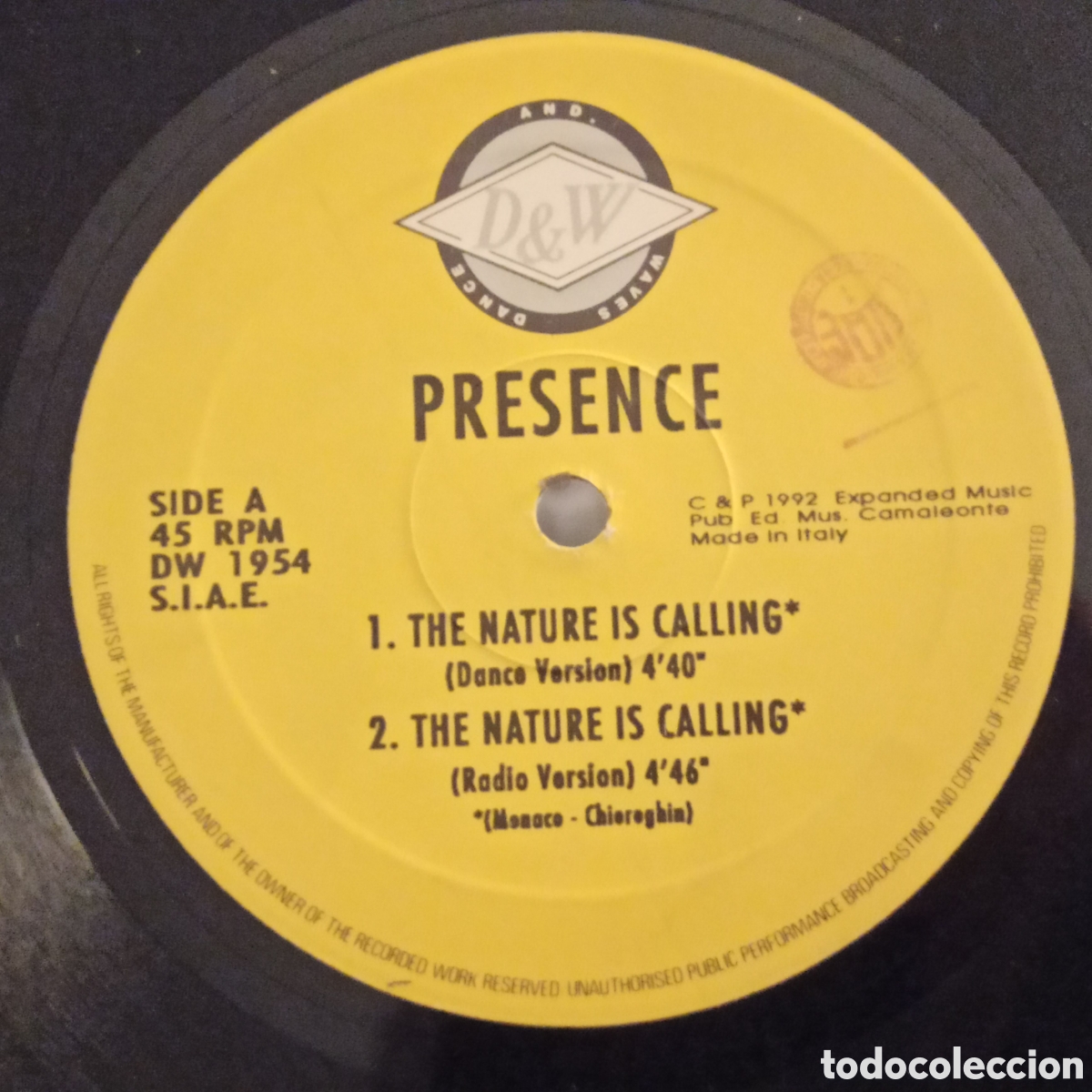 Discos de vinilo: Presence - The Nature Is Calling (12&rdquo;) - Foto 1