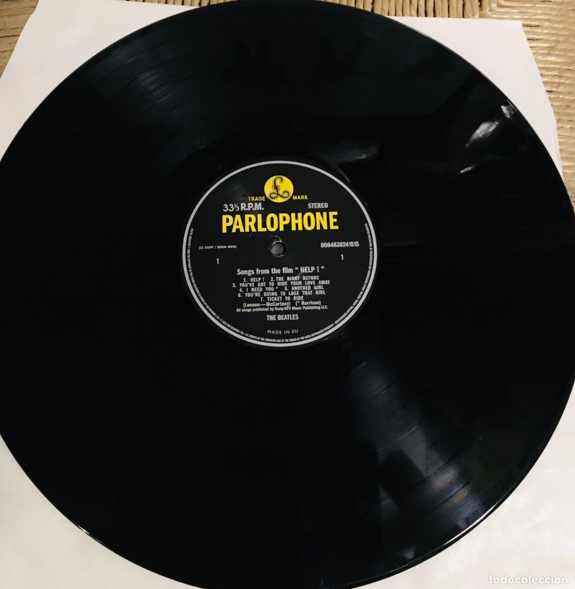 Discos de vinilo: THE BEATLES - HELP, LP reed UK & EU 2012 - Foto 3