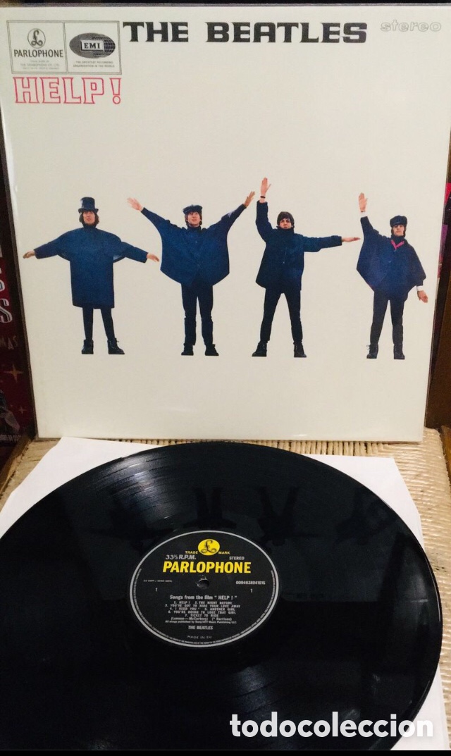 Discos de vinilo: THE BEATLES - HELP, LP reed UK & EU 2012 - Foto 1