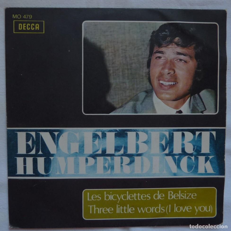Discos de vinilo: ENGELBERT HUMPERDINCK // LES BICYCLETTES DE BELSIZE // 1968 // SINGLE - Foto 1