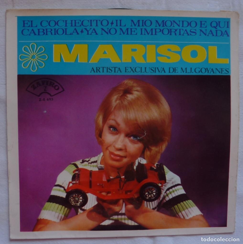 Discos de vinilo: MARISOL / EL COCHECITO+3 / 1965 / EP - Foto 1