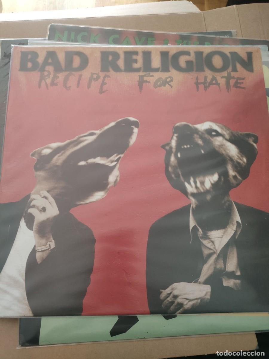 Discos de vinilo: BAD RELIGION - RECIPE FOR HATE - Foto 1