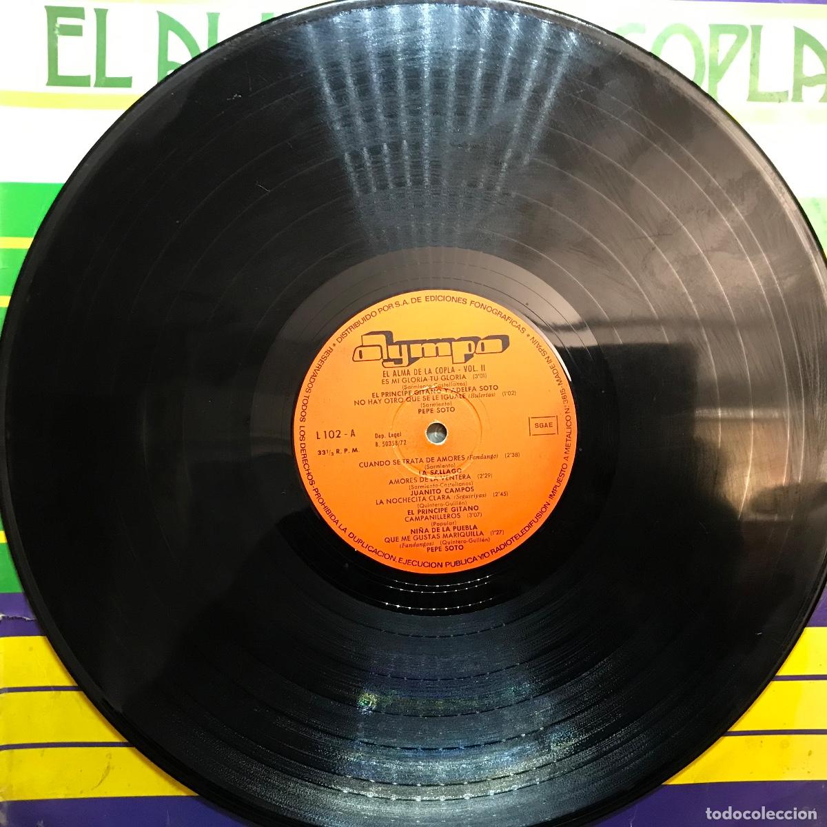 Discos de vinilo: Various ● El Alma De La Copla Vol. 2 ● Vinyl, LP, Compilation 1972 - Foto 13