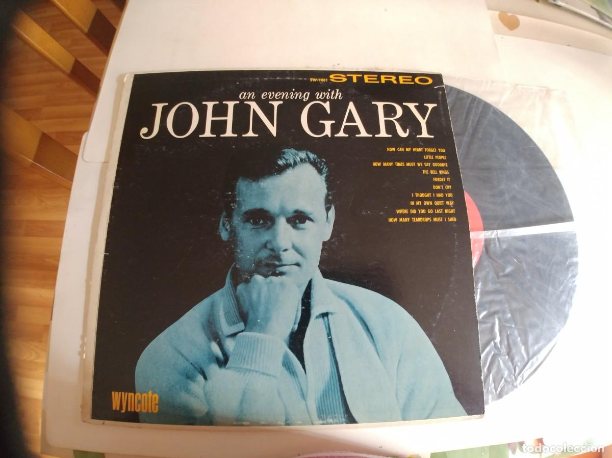 Discos de vinilo: JOHN GARY-LP An Evening With John Gary-WYNCOTE - Foto 1