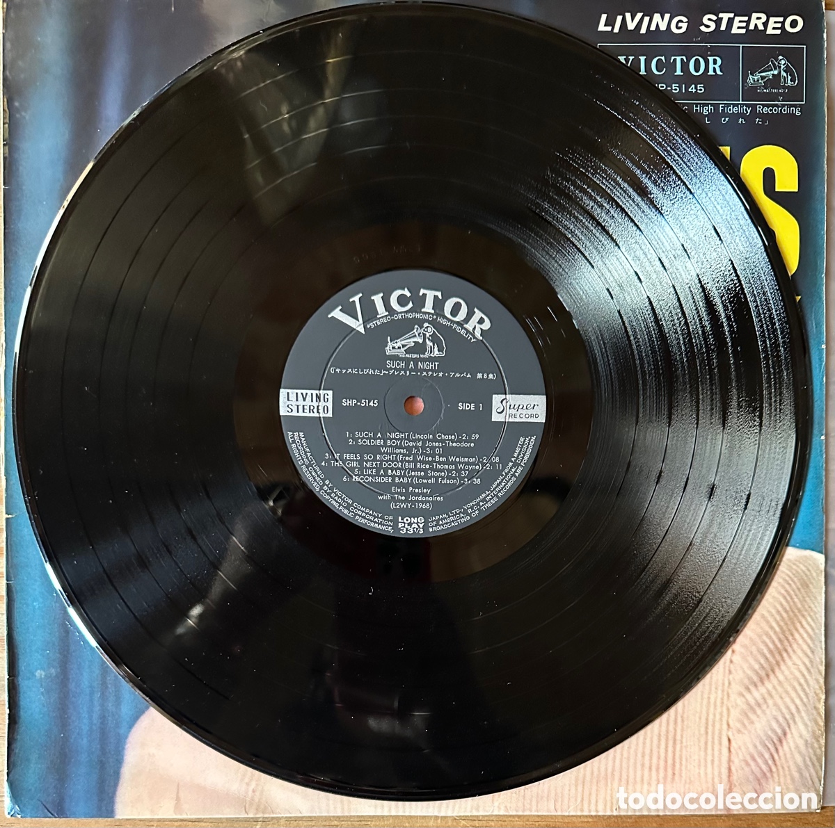 Discos de vinilo: Elvis Presley. Jap&oacute;n, 1963 - Foto 3