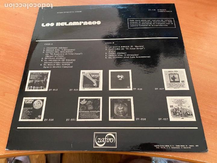 Discos de vinilo: LOS RELAMPAGOS LP ESPA&Ntilde;A 1972 (B-43) - Foto 3