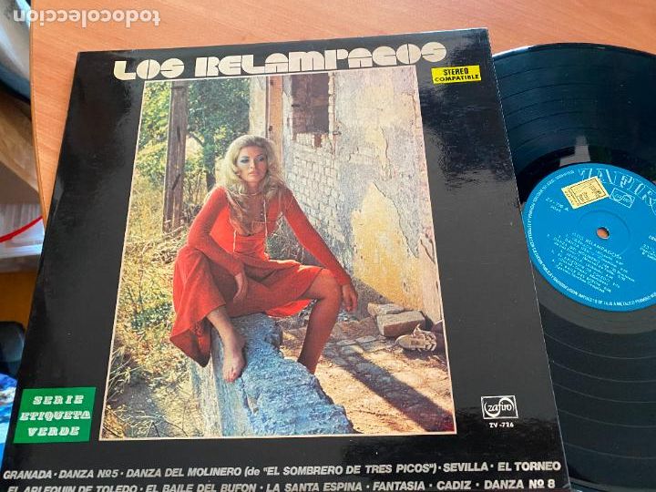 Discos de vinilo: LOS RELAMPAGOS LP ESPA&Ntilde;A 1972 (B-43) - Foto 1