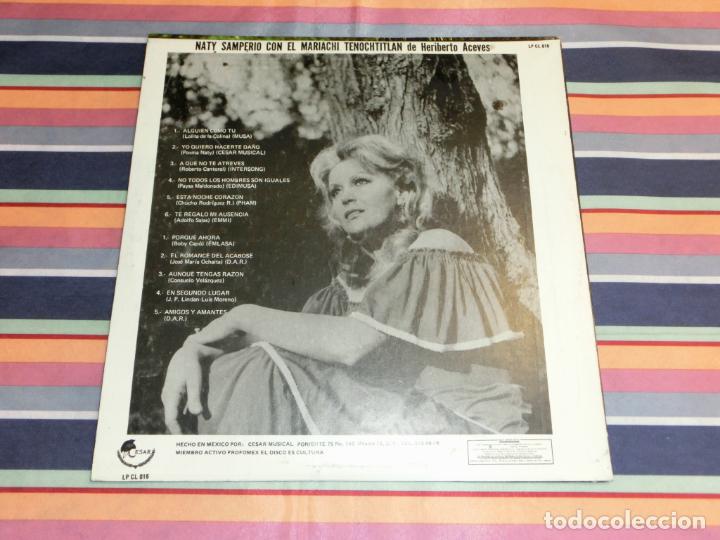 Discos de vinilo: Naty Samperio - S/T (MEXICO 1979) - Foto 2