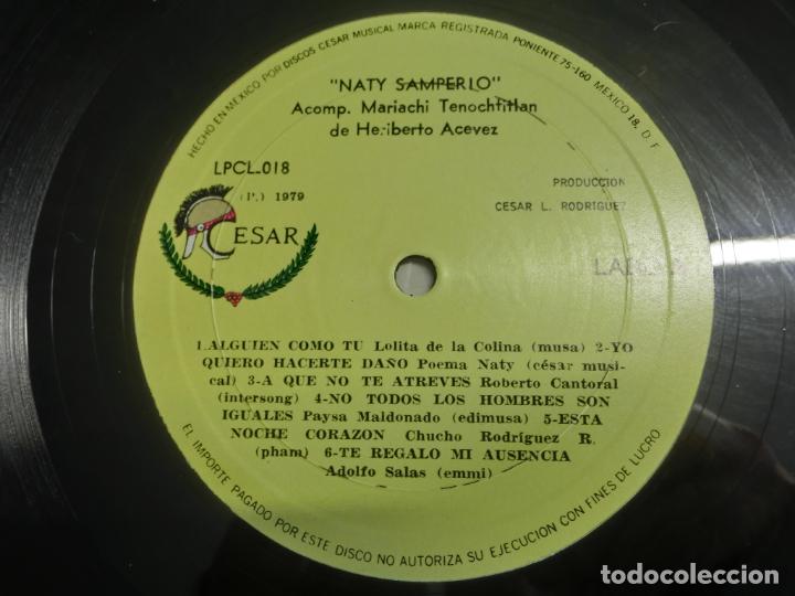 Discos de vinilo: Naty Samperio - S/T (MEXICO 1979) - Foto 3