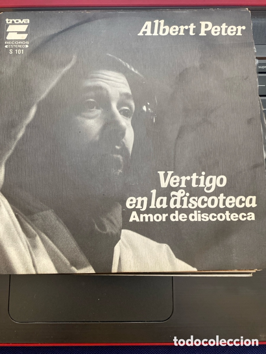 Discos de vinilo: ALBERT PETER - VERTIGO EN LA DISCOTECA + AMOR DE DISCOTECA SINGLE SPAIN 1978 - Foto 1