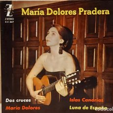 Discos de vinilo: MARÍA DOLORES PRADERA / DOS CRUCES +3 / EP-ZAFIRO-1962 / MBC. ***/***