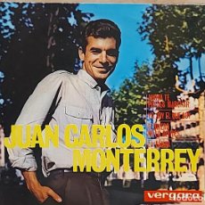 Discos de vinilo: JUAN CARLOS MONTERREY / AHORA TE PUEDES MARCHAR +3 / EP-VERGARA-1964 / MBC. ***/***