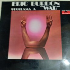 Discos de vinilo: ERIC BURDON PROCLAMA A WAR. 1970. PRODUCIDO POR JERRY GOLDSTEIN PARA FAR OUT PRODUCTIONS. LP.