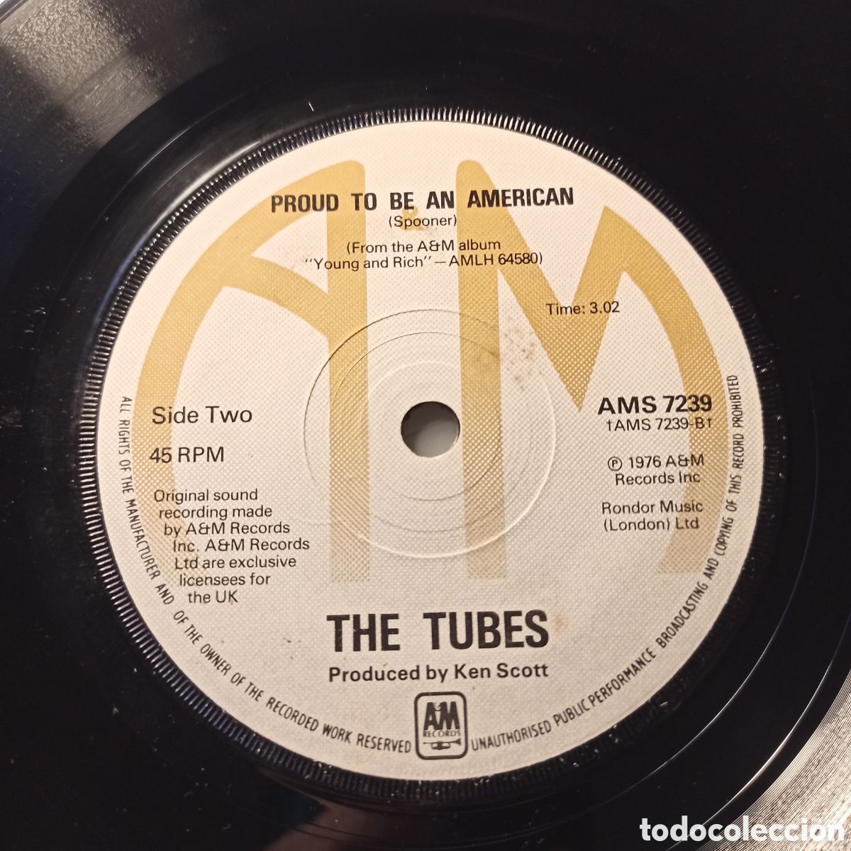 Discos de vinilo: The Tubes &ndash; Dont Touch Me There - Foto 1