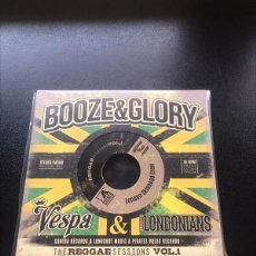 Discos de vinilo: BOOZE & GLORY THE REGGAE SESSIONS VOL. 1 SINGLE VINYL EP SKA PUNK OI!