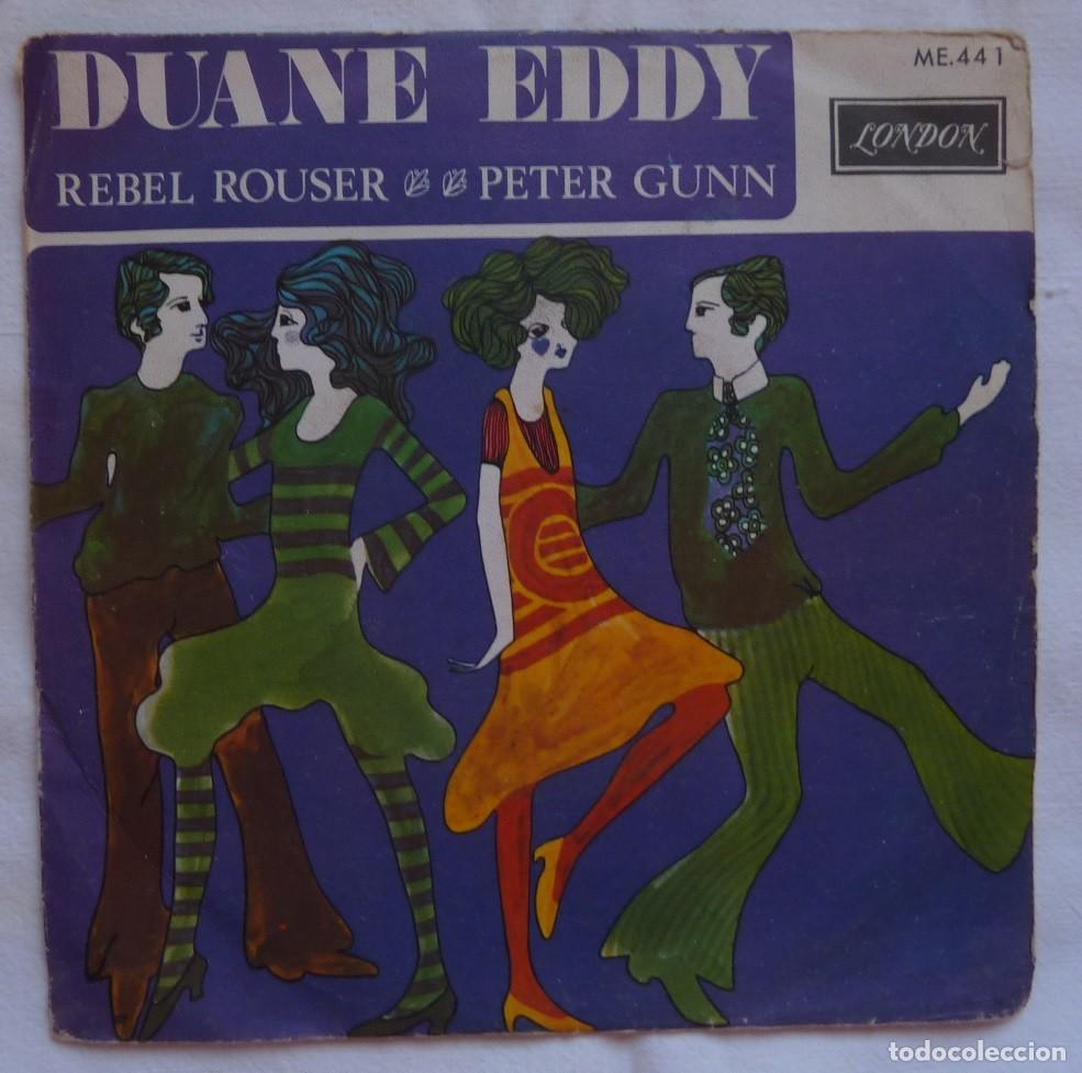 Discos de vinilo: DUANE EDDY / REBEL ROUSER / 1969 / SINGLE - Foto 1