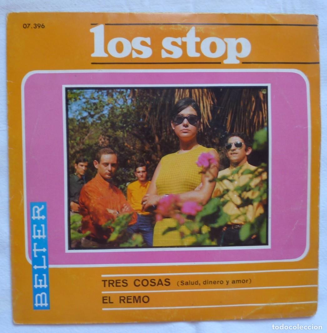 Discos de vinilo: LOS STOP / TRES COSAS / 1967 / SINGLE - Foto 1