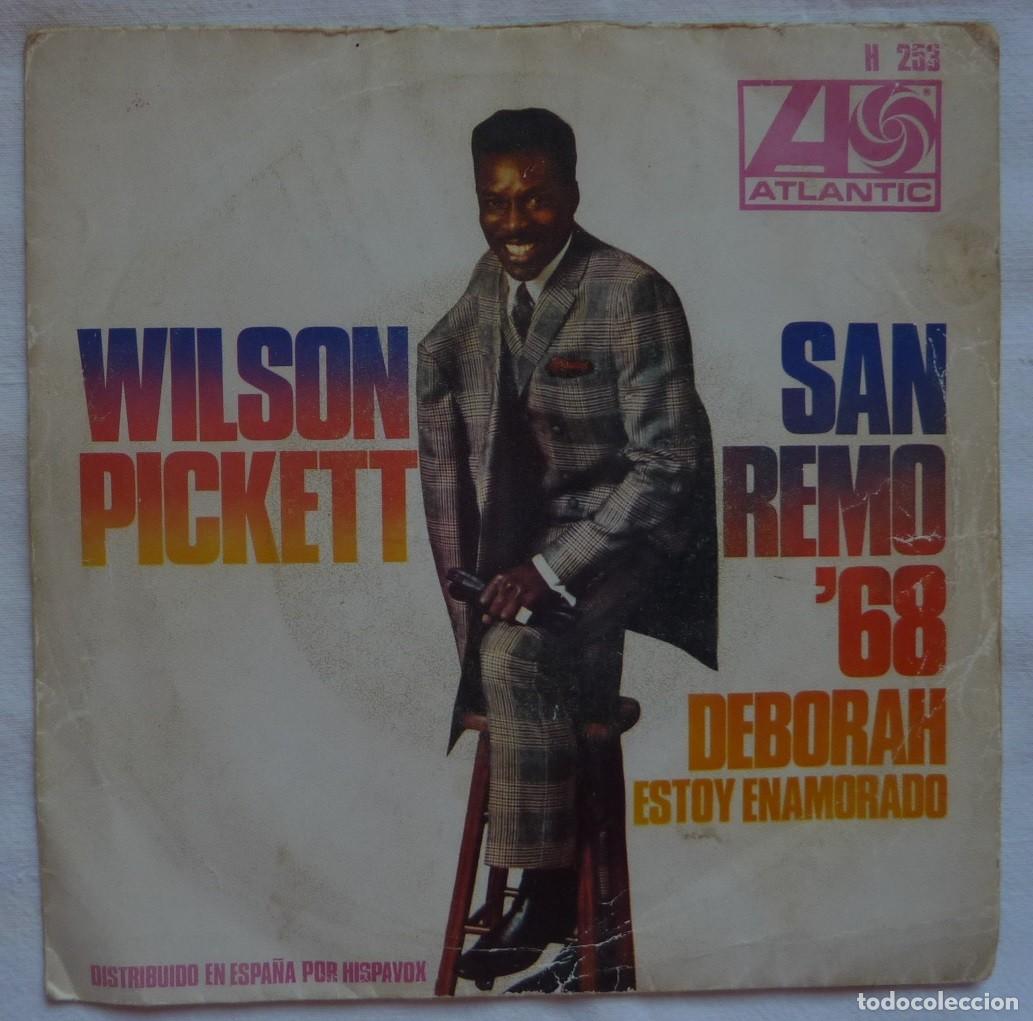 Discos de vinilo: WILSON PICKETT /DEBORAH / 1968 / SINGLE - Foto 1