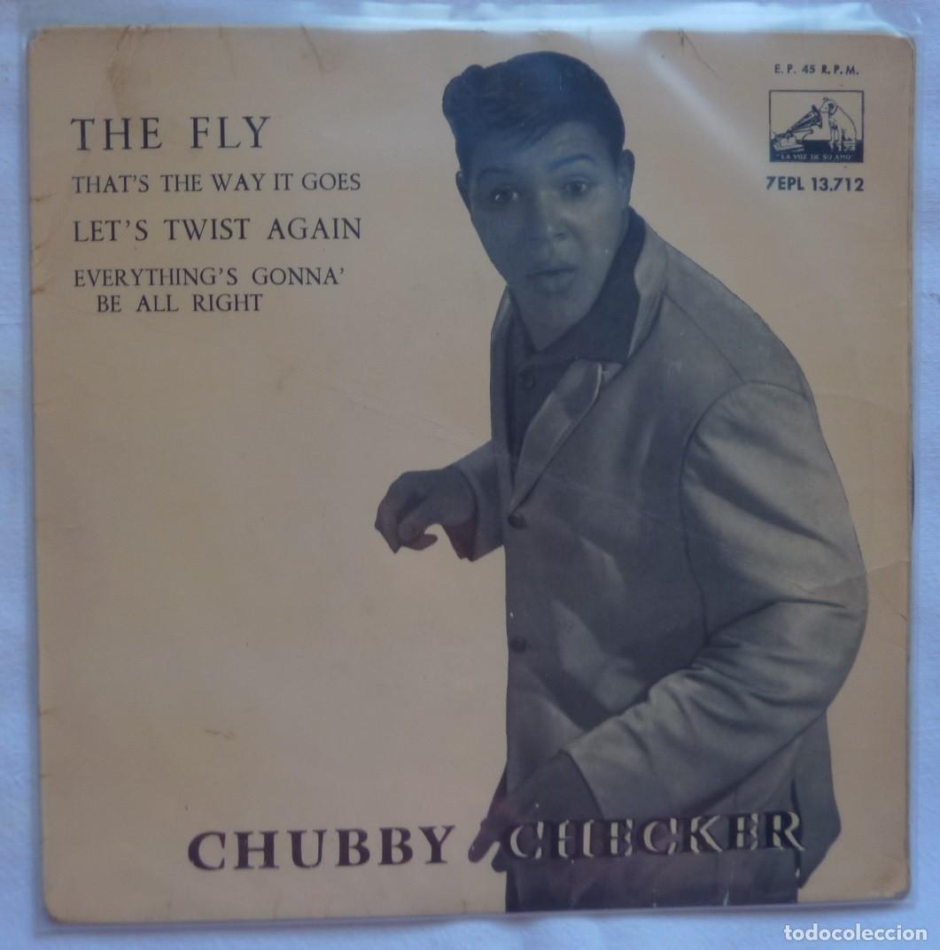 Discos de vinilo: CHUBBY CHECKER / THE FLY+3 / 1962 / EP - Foto 1