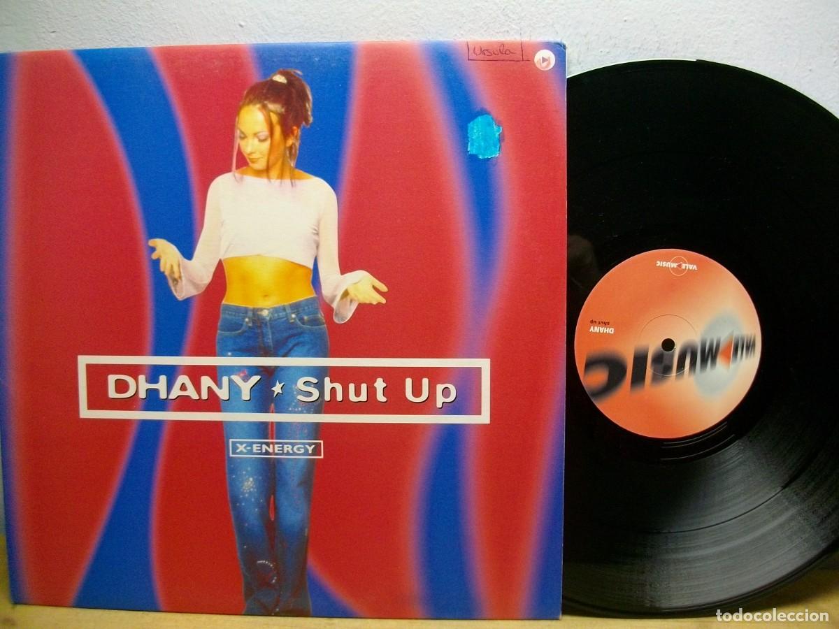 Discos de vinilo: DHANY -SHUT UP 12&rdquo; MAXI SINGLE LP - Foto 1