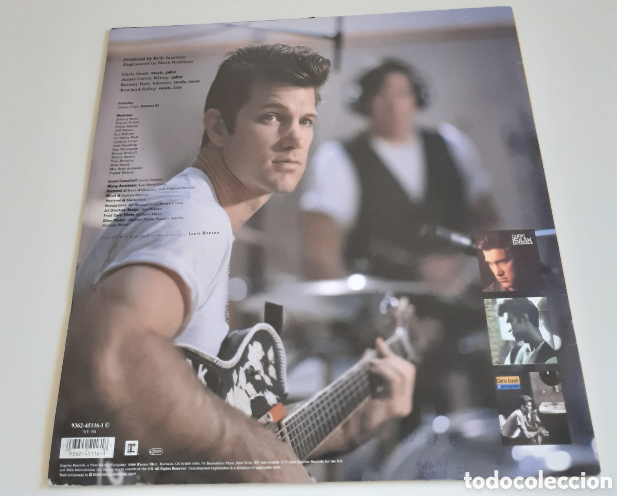 Discos de vinilo: Chris Isaak, San Francisco days LP - Foto 2