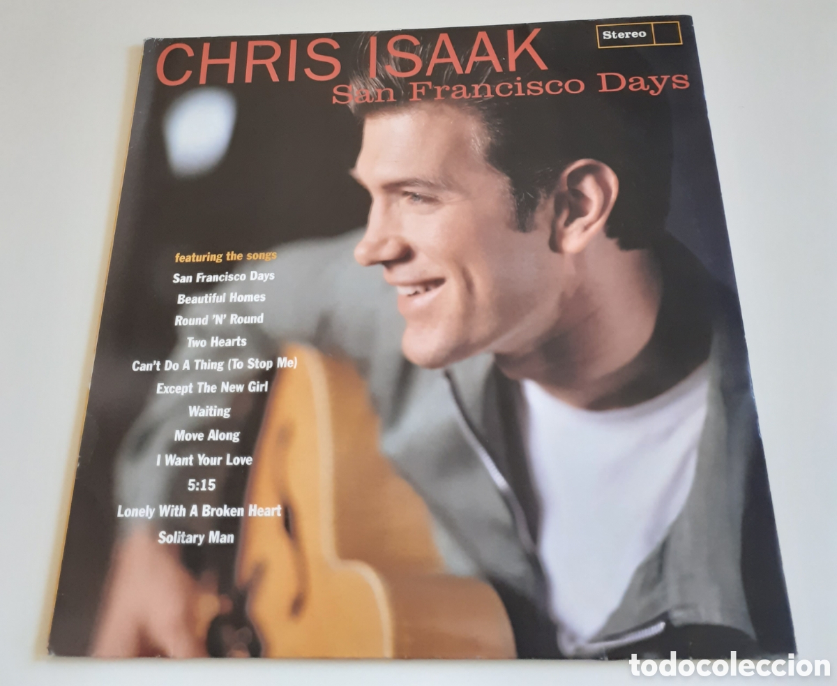 Discos de vinilo: Chris Isaak, San Francisco days LP - Foto 1