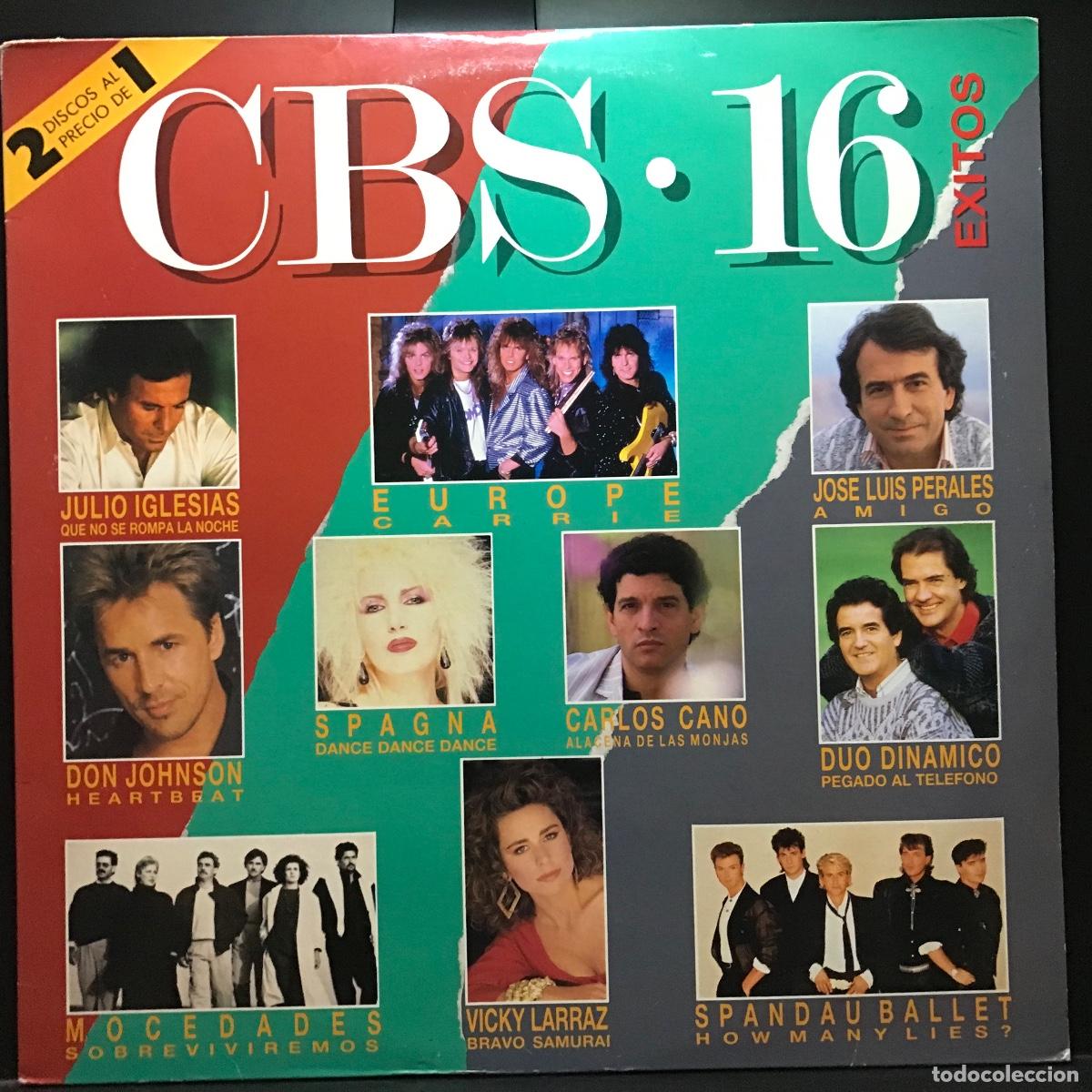 Discos de vinilo: Varios ● CBS &bull; 16 Exitos ● 2 x Vinyl, LP, Compilation - Spain 1987 - Foto 1