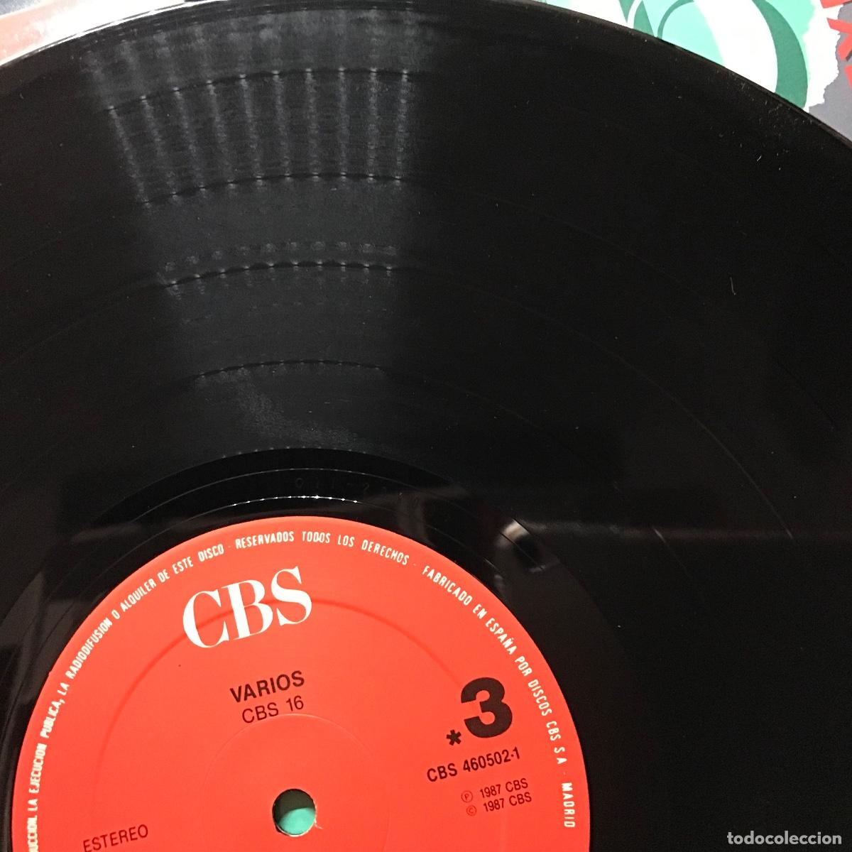 Discos de vinilo: Varios ● CBS &bull; 16 Exitos ● 2 x Vinyl, LP, Compilation - Spain 1987 - Foto 8