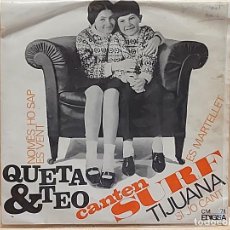 Discos de vinilo: QUETA & TEO CANTEN SURF / TIJUANA +3 / EP-EDIGSA-1964 / MBC. ***/***