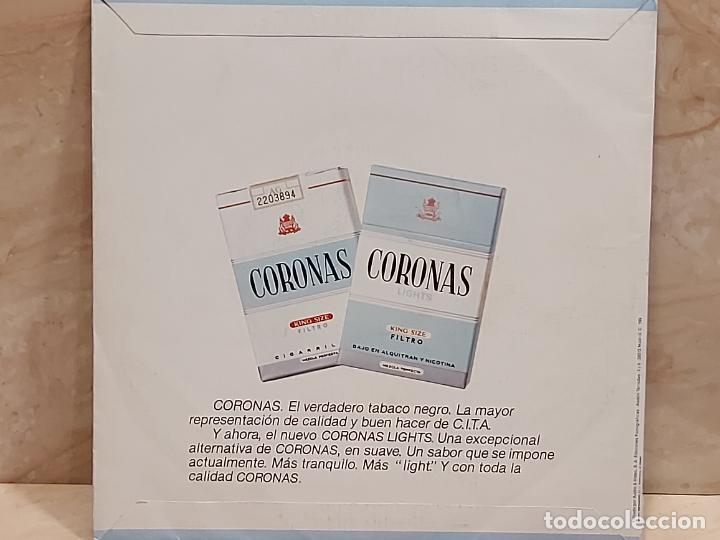 Discos de vinilo: OFR&Eacute;CELES CORONAS ES SU CAR&Aacute;CTER / SINGLE OBSEQUIO TABACO / GATEFOLD-1985 / MBC. ***/*** - Foto 3