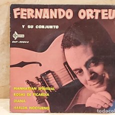 Discos de vinilo: FERNANDO ORTEU Y SU CONJUNTO / MANHATTAN SPIRITUAL +3 / EP-SAEF-1961 / MBC. ***/***