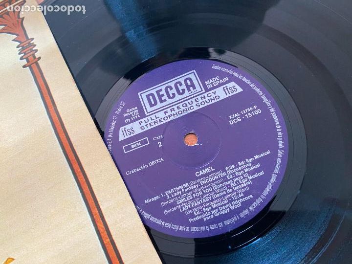 Discos de vinilo: CAMEL 2 x LP ESPA&Ntilde;A 1976 (B-44) - Foto 2