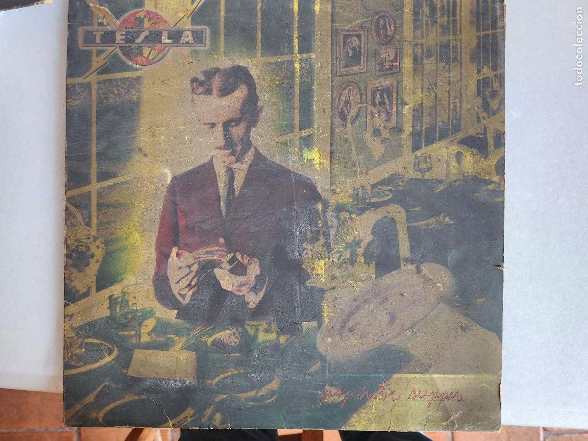 Discos de vinilo: TESLA psychotic supper - Foto 1