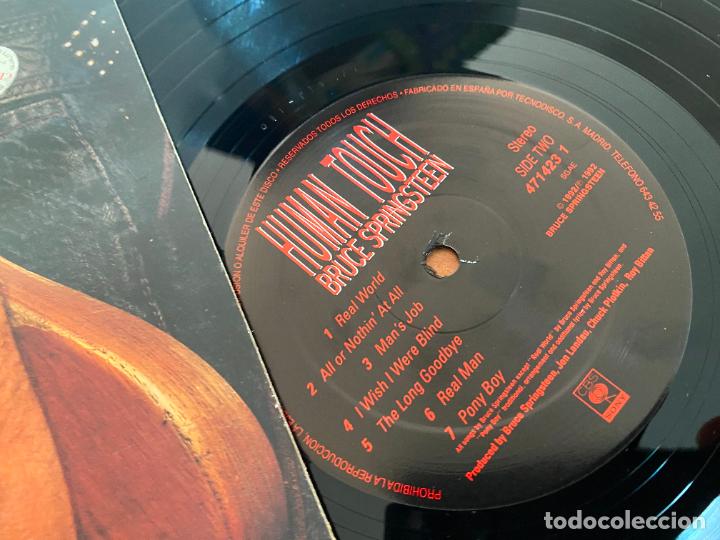 Discos de vinilo: BRUCE SPRINGSTEEN (HUMAN TOUCH) LP ESPA&Ntilde;A 1992 (B-44) - Foto 2