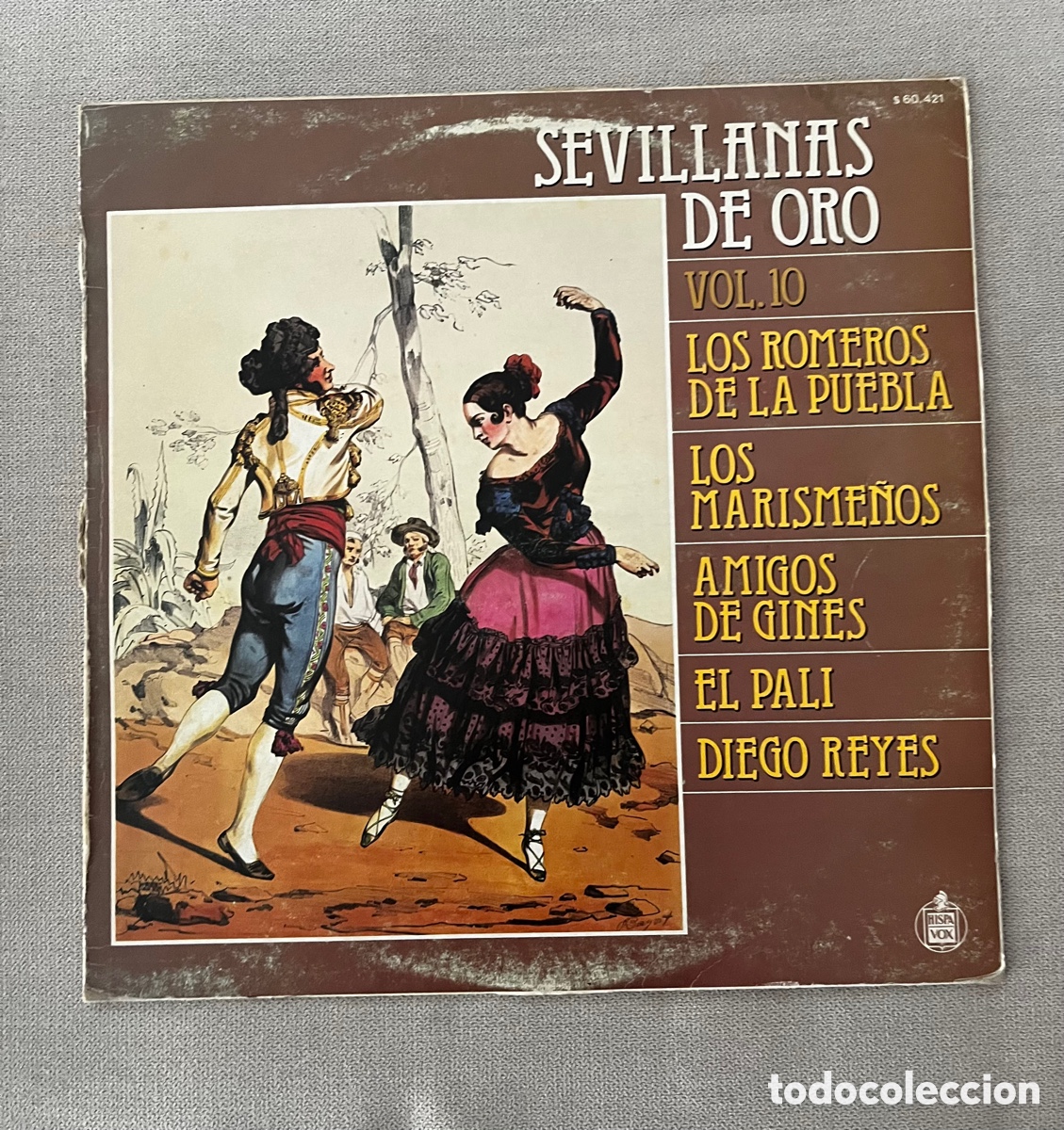 Discos de vinilo: SEVILLANAS DE ORO. Vol.10. Vinilo - Foto 1