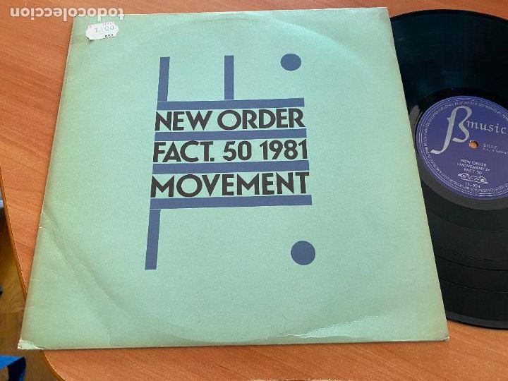 Discos de vinilo: NEW ORDER (FACT 50) LP ESPA&Ntilde;A 1982 (B-44) - Foto 1