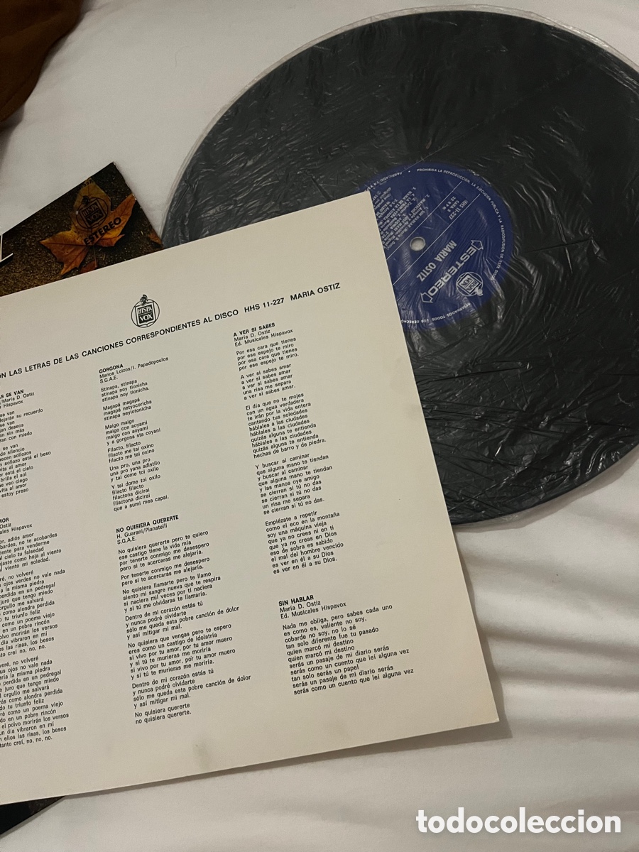 Discos de vinilo: Mar&iacute;a Ostiz. 1972 vinilo - Foto 2