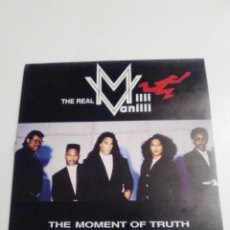 Discos de vinilo: THE REAL MILLI VANILLI THE MOMENT OF TRUTH THE 2ND ALBUM ( 1991 HANSA ESPAÑA )